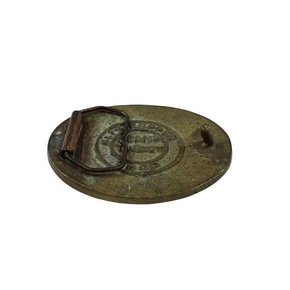 Vintage Crew Chief Military Airlift Command Belt Buckle  Rare Find  Adana Turkey - Picture 2 of 5